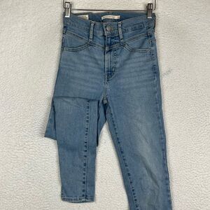 Levi’s high rise super skinny jeans